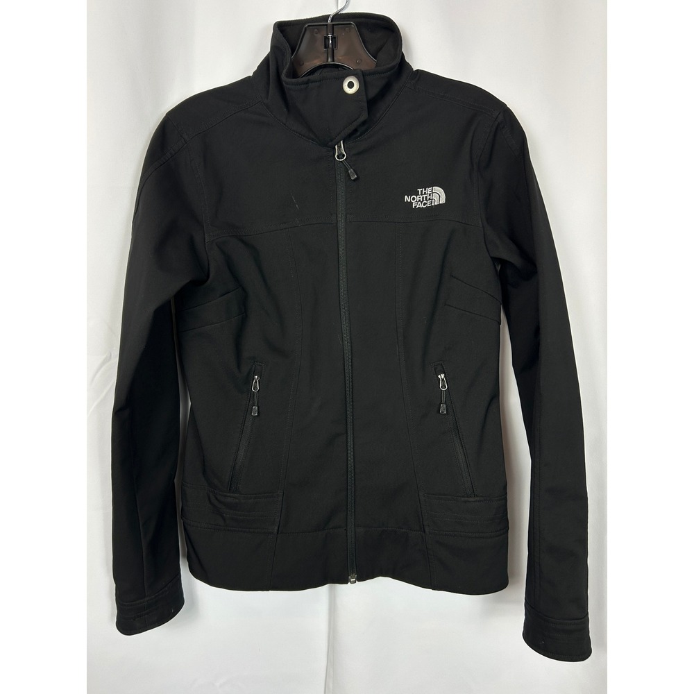 The‎ North Face Apex Bionic Black Softshell Jacket Full Zip Women's Small